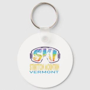 Ski Stratton Mountain Vermont Skiurlaub Schlüsselanhänger