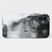 Ski-Stuhl-Schnee-Kasten Case-Mate iPhone Hülle (Rückseite (Horizontal))
