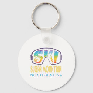 Ski Sugar Mountain North Carolina Skiurlaub Schlüsselanhänger