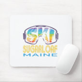 Ski Sugarloaf Maine Skiurlaub  Mousepad (Mit Mouse)