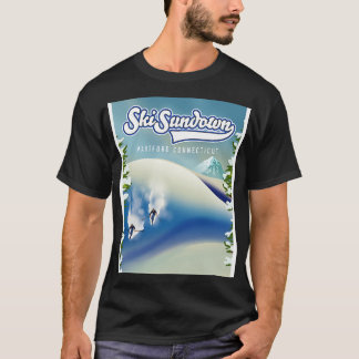 Ski Sundown New Hartford Skipposter T-Shirt