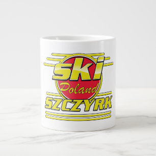 Ski Szczyrk Polen 80er Logo Jumbo-Tasse