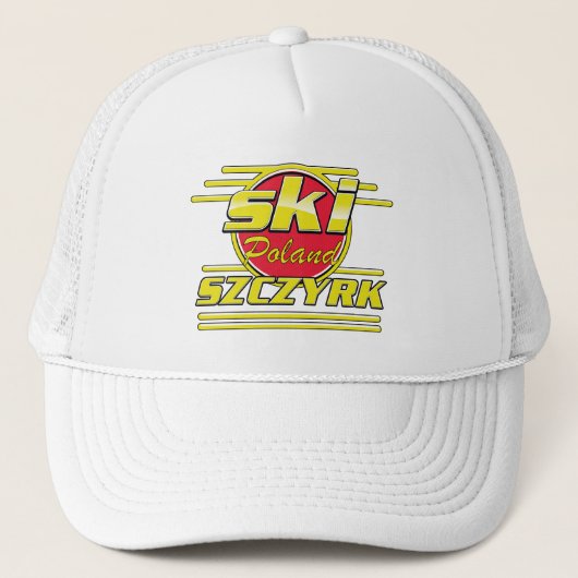 Ski Szczyrk Polen 80er Logo Truckerkappe (Vorderseite)