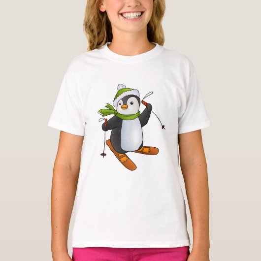 Ski T-Shirt (Vorderseite)