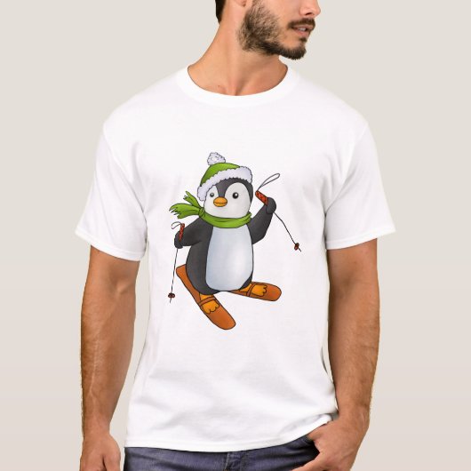 Ski T-Shirt (Vorderseite)