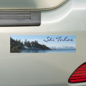 Ski Tahoe, Incline Village im Tahoer See Autoaufkleber (Auf Auto)