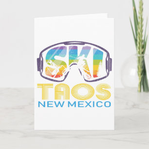 Ski Taos New Mexico Skiurlaub Karte