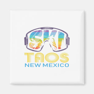 Ski Taos New Mexico Skiurlaub Magnet