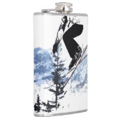 Ski the Rockies - Banff Canada Flachmann (Rechts)