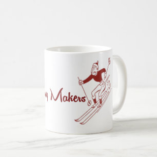 Ski Themed Hot Chocolate Tasse