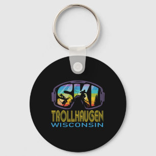 Ski Trollhaugen Wisconsin Skiferien _1 Schlüsselanhänger