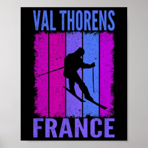 Ski und Apres Ski - Wintersport Val Thorens Poster