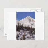 Ski- und Snowboardort Big Sky Montana Postkarte (Vorne/Hinten)