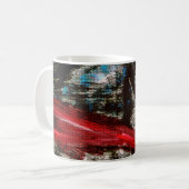 Ski-Unfall-Tasse Kaffeetasse (Vorderseite Links)