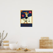 Ski-Uni-Poster Poster (Küche)