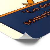 Ski-Uni-Poster Poster (Ecke)