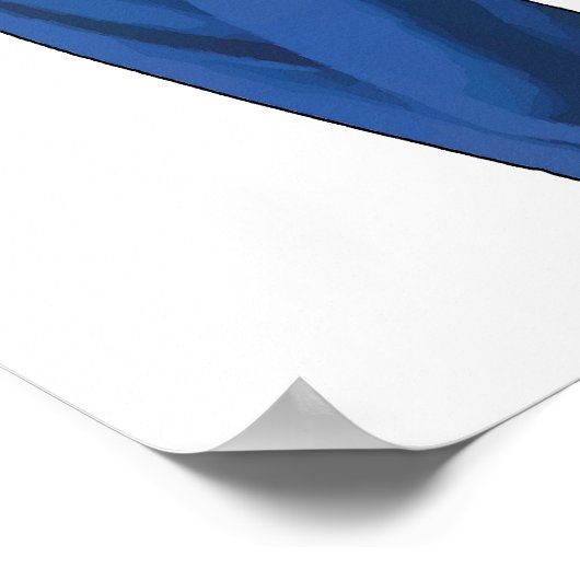 Ski-Uni-Poster Poster (Ecke)