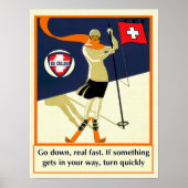 Ski-Uni Poster zwei (Vorne)