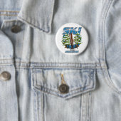 Ski USA Für Abenteuer Logo. Button (Beispiel)