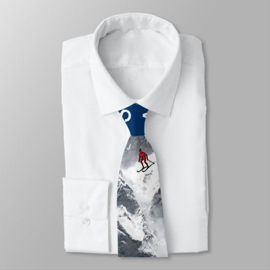 Ski USA Krawatte (Gebunden)