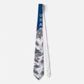 Ski USA Krawatte (Vorderseite)