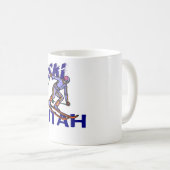 Ski Utah Kaffeetasse (VorderseiteRechts)