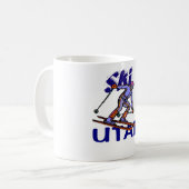 Ski Utah Kaffeetasse (Vorderseite Links)