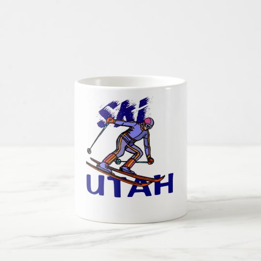 Ski Utah Kaffeetasse (Mittel)