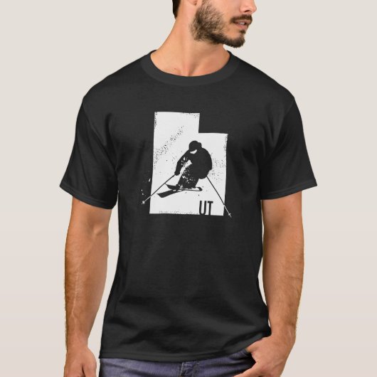 Ski Utah T-Shirt (Vorderseite)