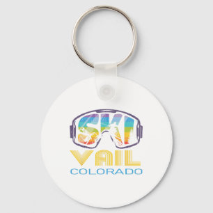 Ski Vail Colorado Skiurlaub Schlüsselanhänger