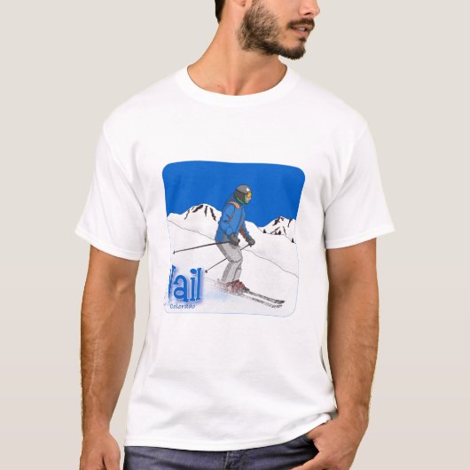 Ski Vail, Colorado T-Shirt (Vorderseite)