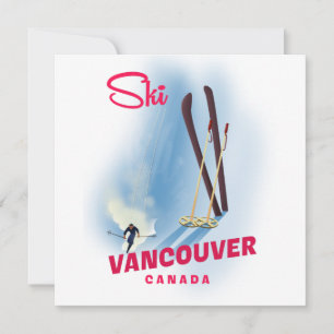 Ski Vancouver Canada Magnet