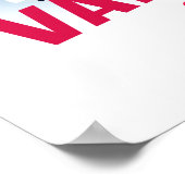 Ski Vancouver Kanada Poster (Ecke)