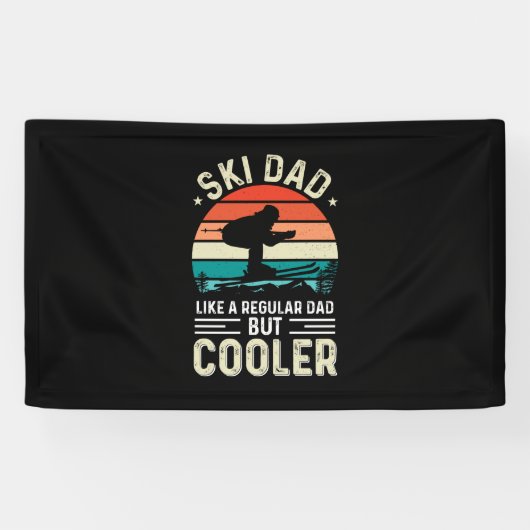 Ski Vater Banner (Horizontal)