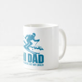 Ski-Vater - Cooler als ein regulärer Vater Kaffeetasse (VorderseiteRechts)