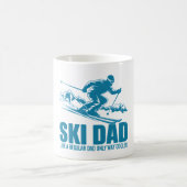 Ski-Vater - Cooler als ein regulärer Vater Kaffeetasse (Mittel)