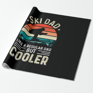 Ski Vater Geschenkpapier