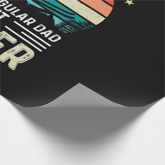 Ski Vater Geschenkpapier (Ecke)