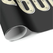 Ski Vater Geschenkpapier (Rolleneckpunkt)