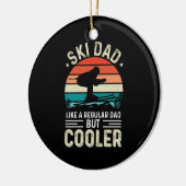 Ski Vater Keramik Ornament (Links)