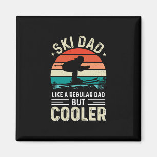 Ski Vater Magnet