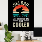 Ski Vater Poster (Heimbüro)