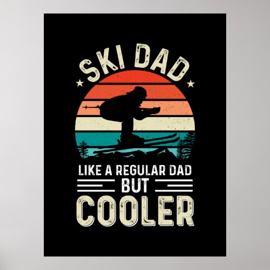 Ski Vater Poster (Vorne)