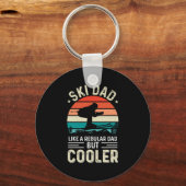 Ski Vater Schlüsselanhänger (Vorderseite)