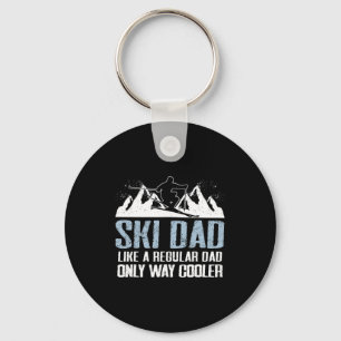 Ski-Vater Skivergnügen Skivergnügen Skiurlaub Skia Schlüsselanhänger