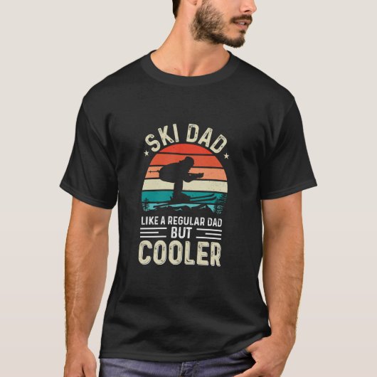 Ski Vater T-Shirt (Vorderseite)