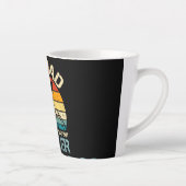 Ski Vater | Vatertagsgeschenk | Hobbies Milchtasse (Rechts)