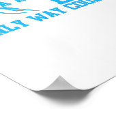 Ski Vater wie ein regelmäßiger Vater nur viel Cool Poster (Ecke)