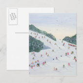 Ski-vening 1995 postkarte (Vorne/Hinten)