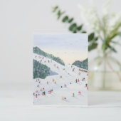 Ski-vening 1995 postkarte (Stehend Vorderseite)